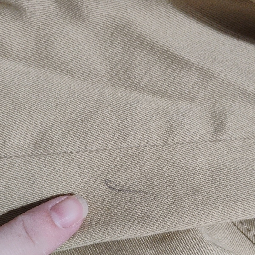 (X-58) Mango MNG Man Beige Utility Jacket Never Worn Sz.S - Picture 14 of 14